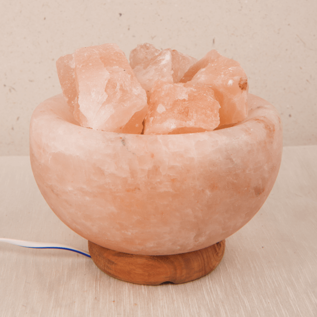 Himalayan Pink Salt Lamp - Fire Bowl